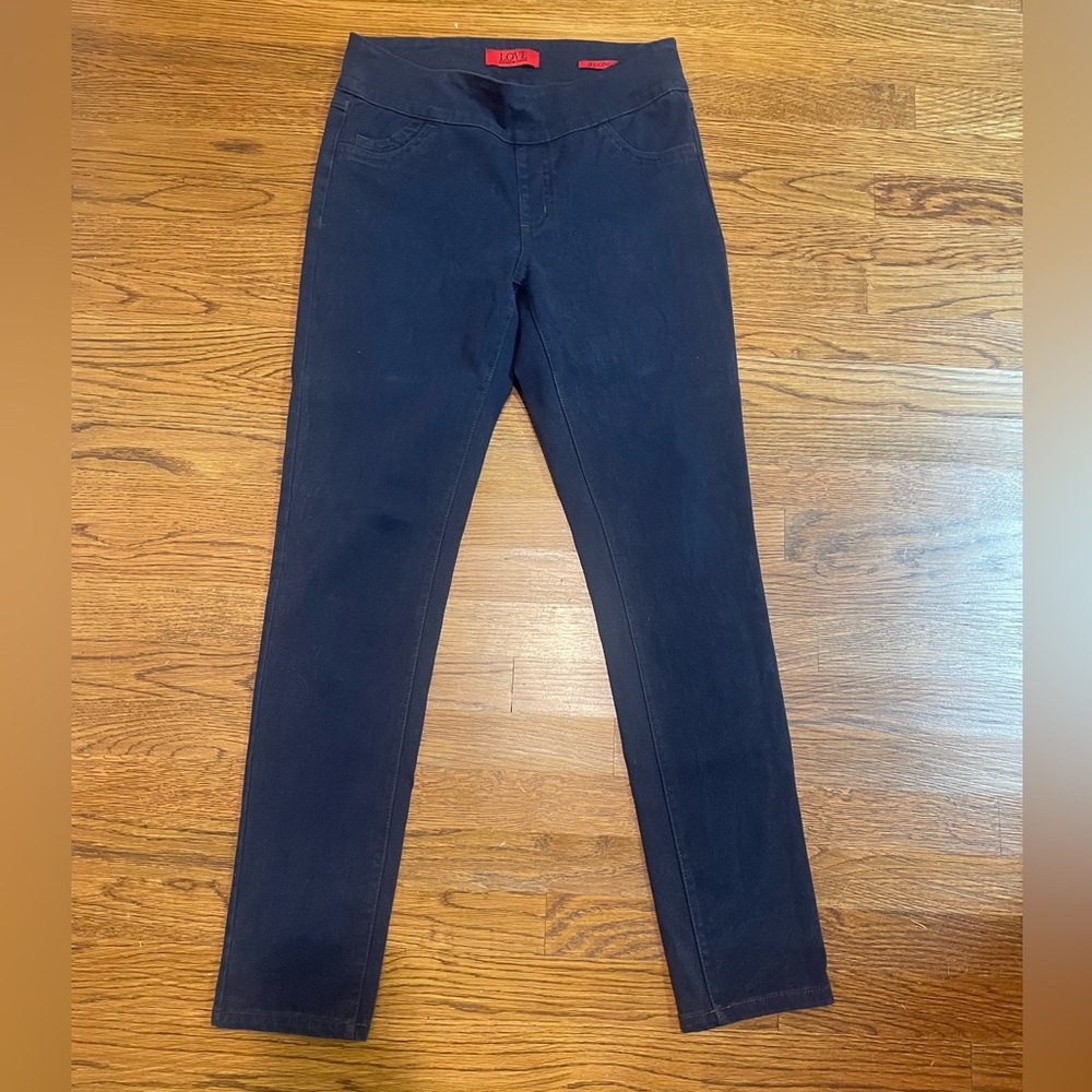 Love Denim Jeggings in Deep Blue